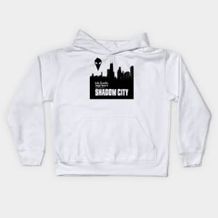 Shadow City B&W Kids Hoodie